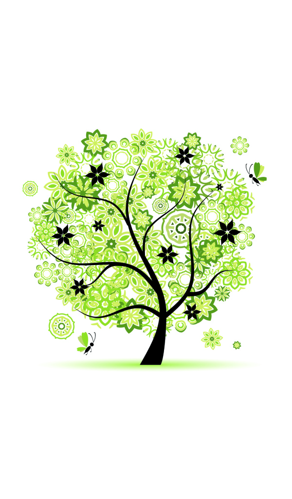 Листья как звезды