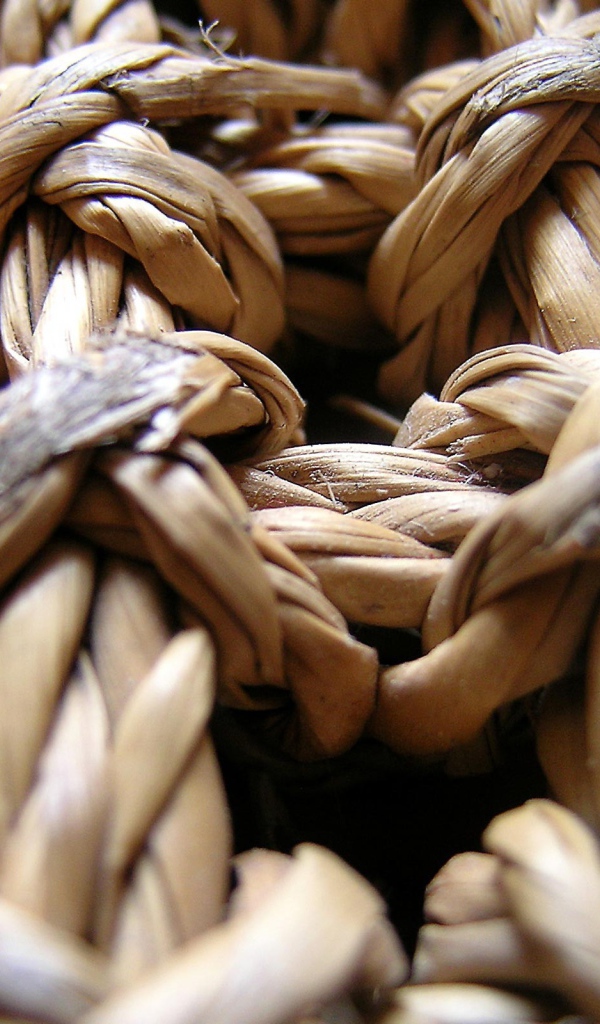 Структура плетеной корзины