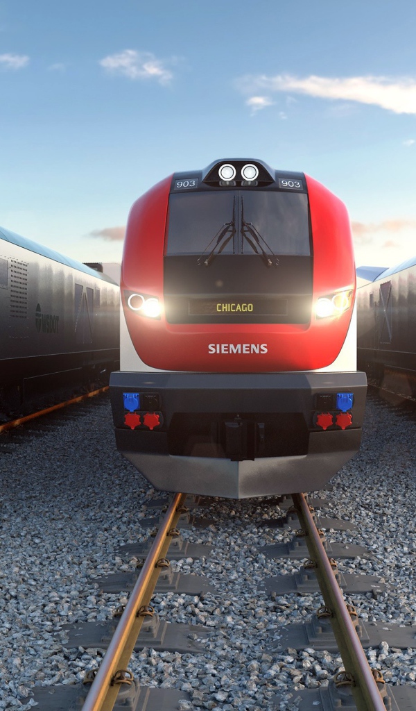 Три скоростных поезда Siemens Charger