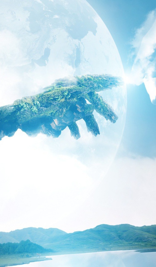 Прикосновение земли к небесам