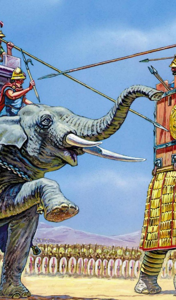 Боевые слоны. III-I вв. до н.э.