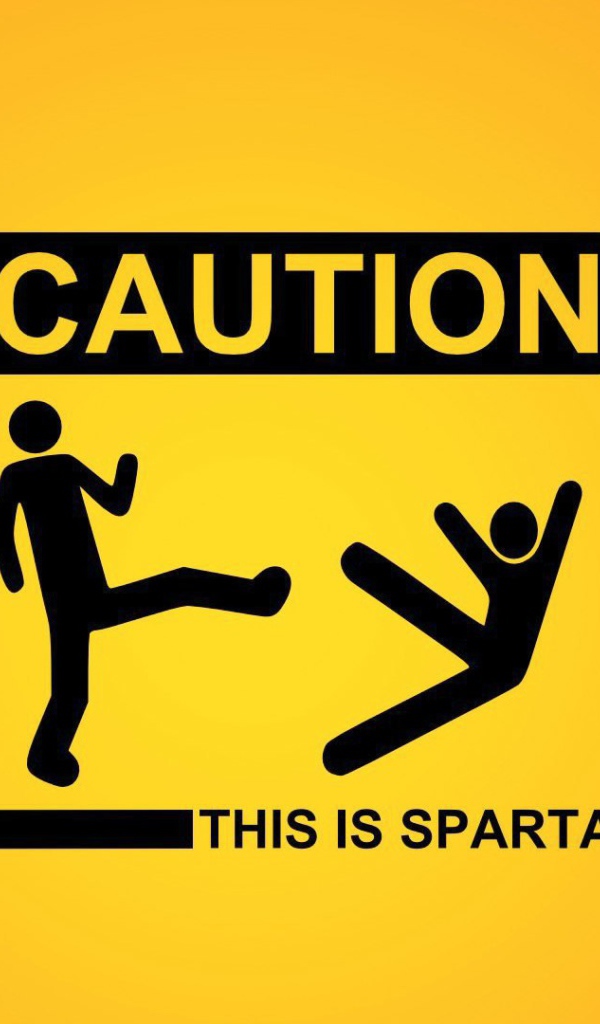 Осторожно. Это Спарта.