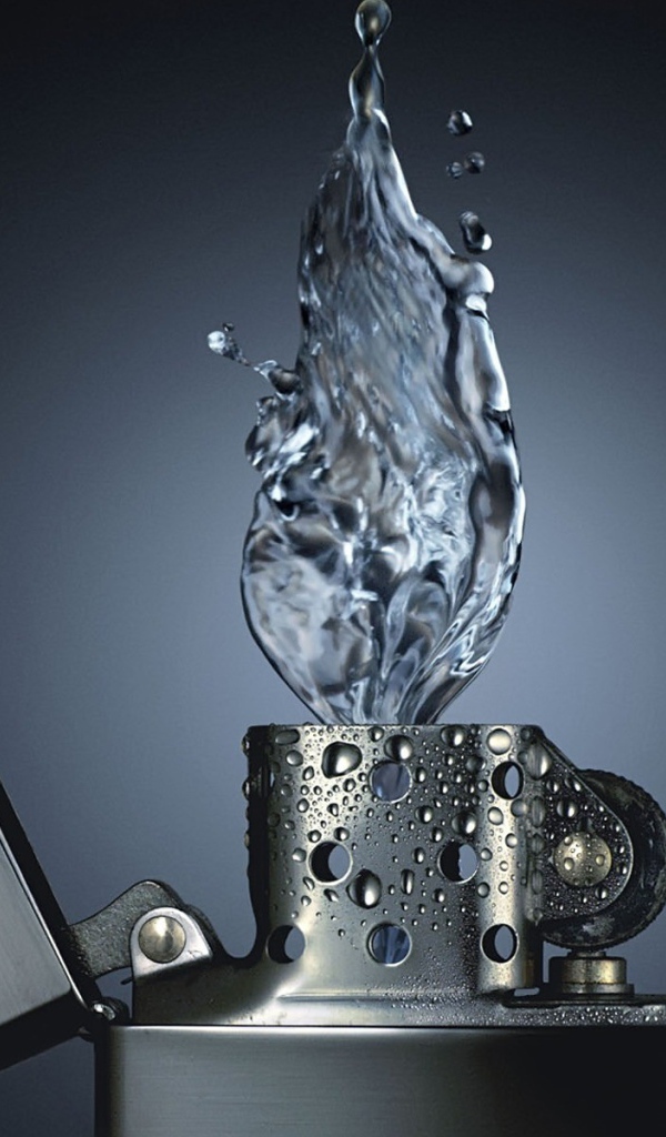 Вода в зажигалке