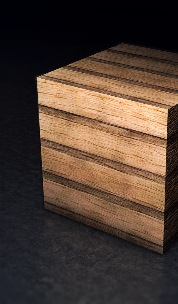 Деревянный куб, Minecraft