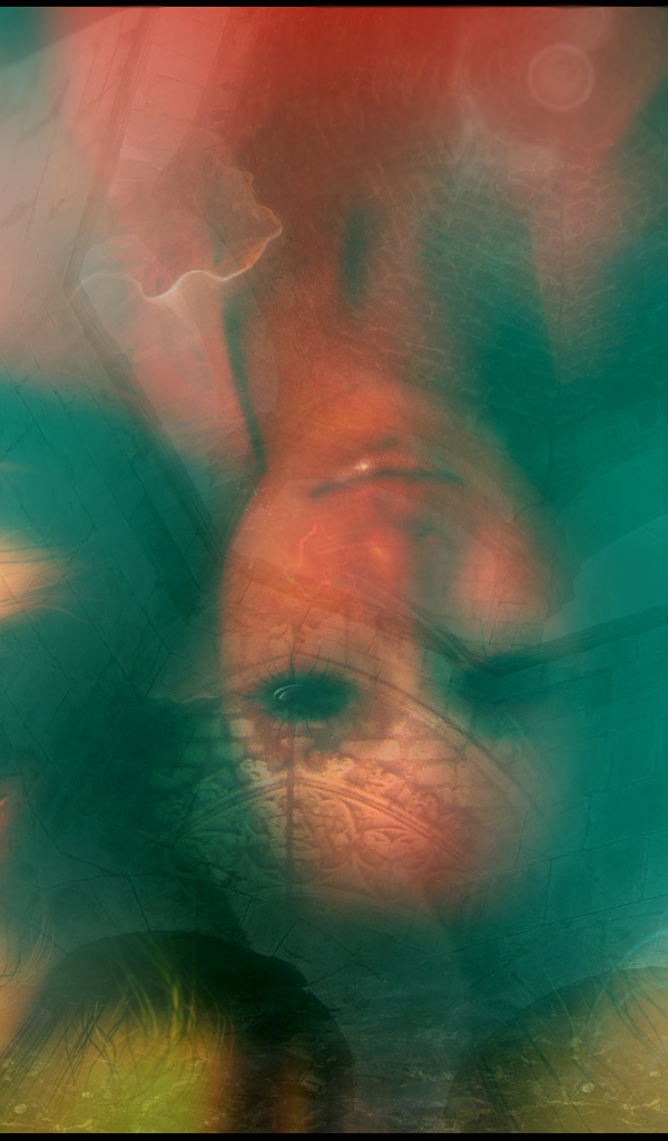 Отражение девушки