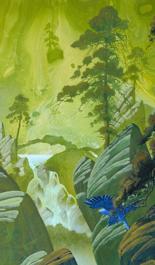 Картина с изображением природы тропиков