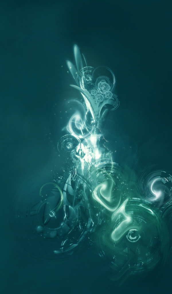 Абстрактный орнамент на фоне