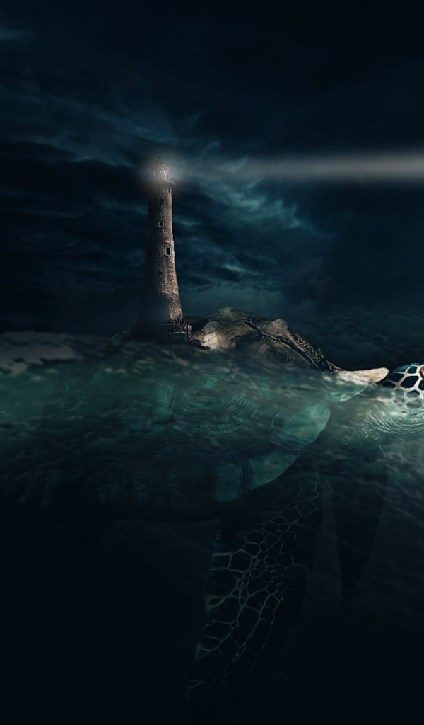 Луч маяка в ночи