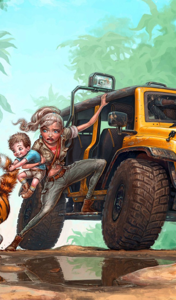 Случай на сафари