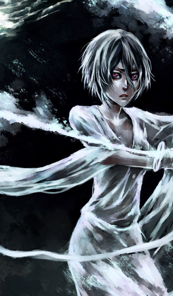 Катаны из белого пламени, художник NanFe