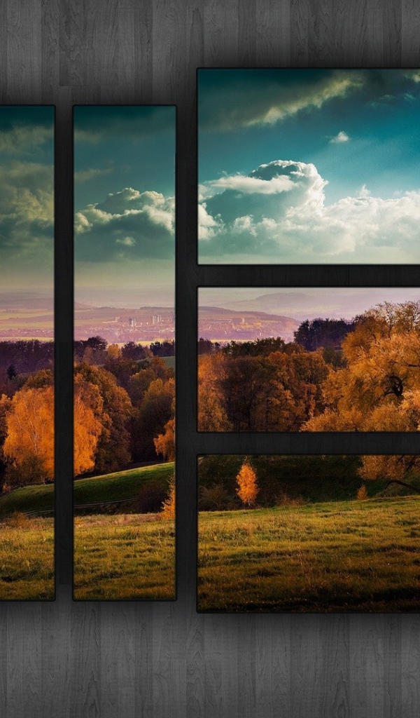 Современная картина на стене