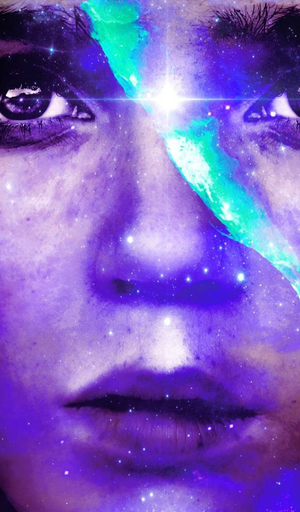 Грустная звездная девушка