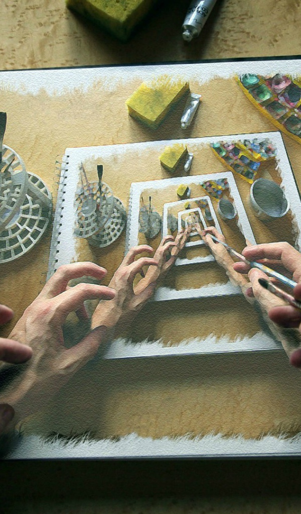 Руки художника