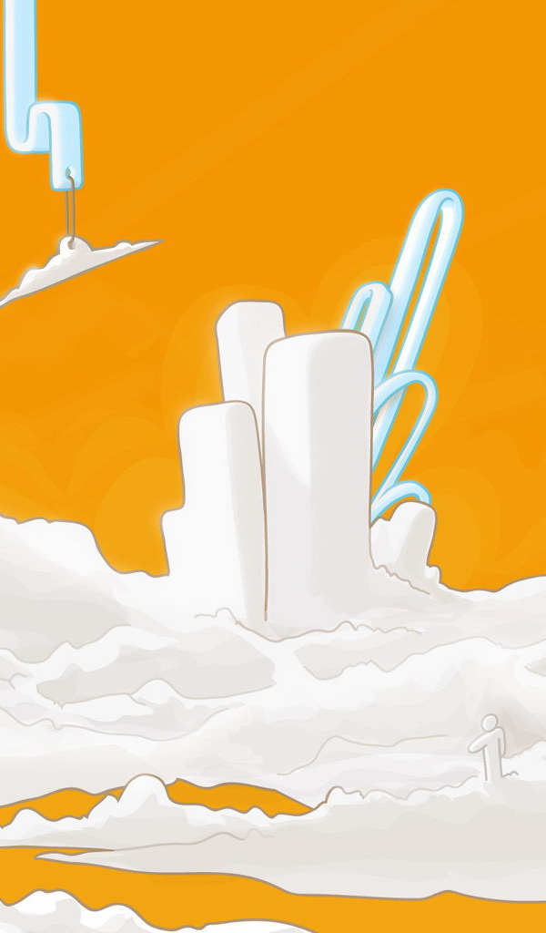 Желто белый рисунок