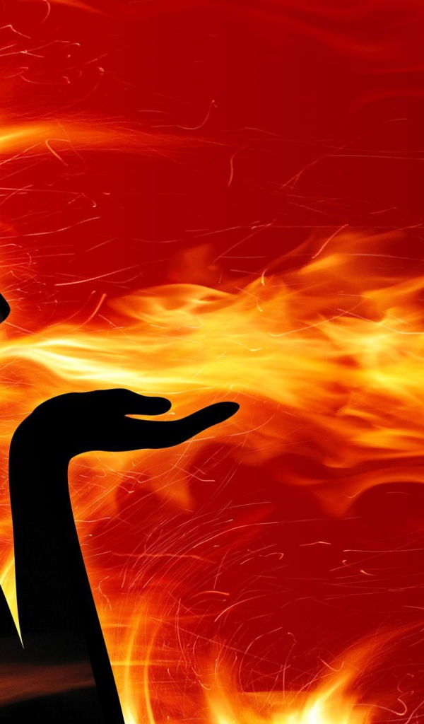 Огненно горячая девушка