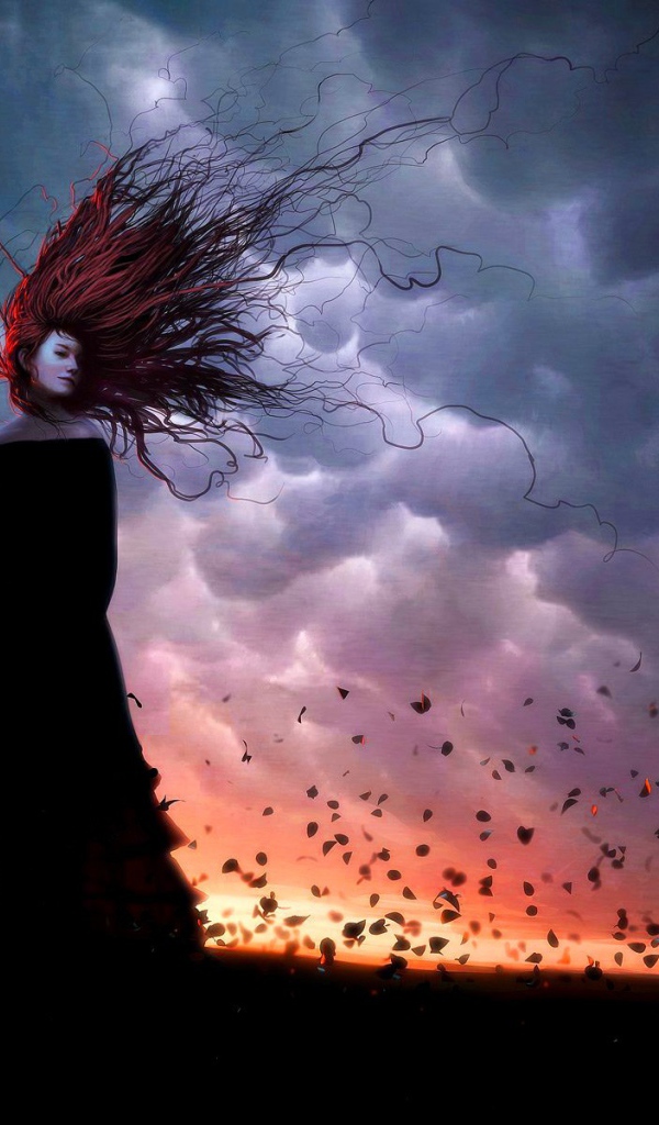 Могучая ведьма за работой