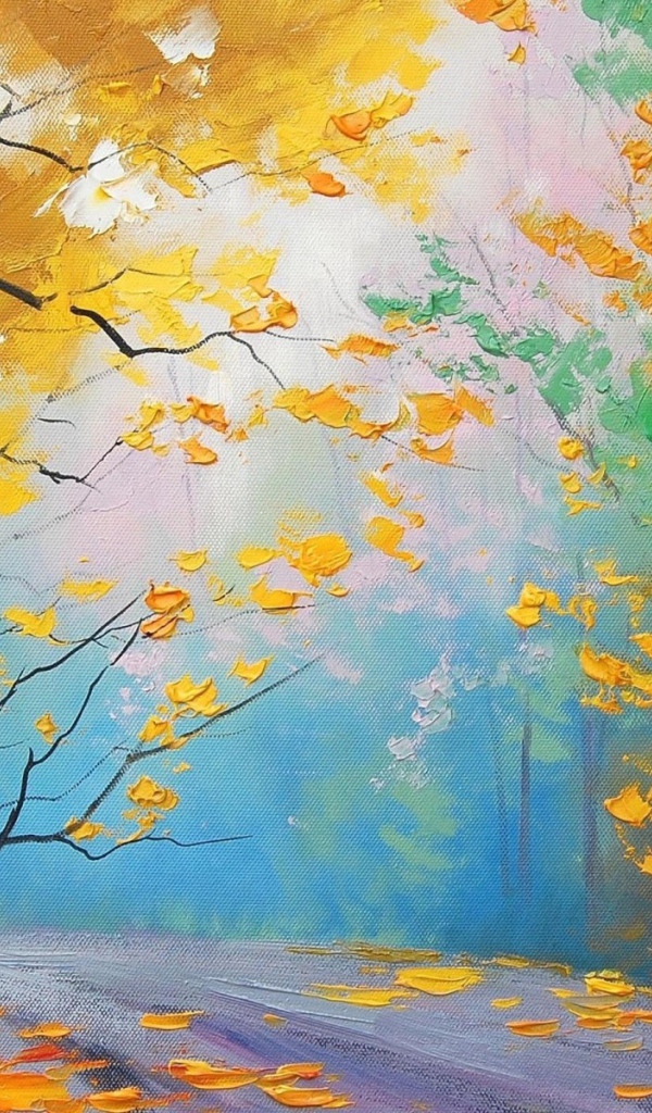 Осенний пейзаж, картина Грэма Геркена