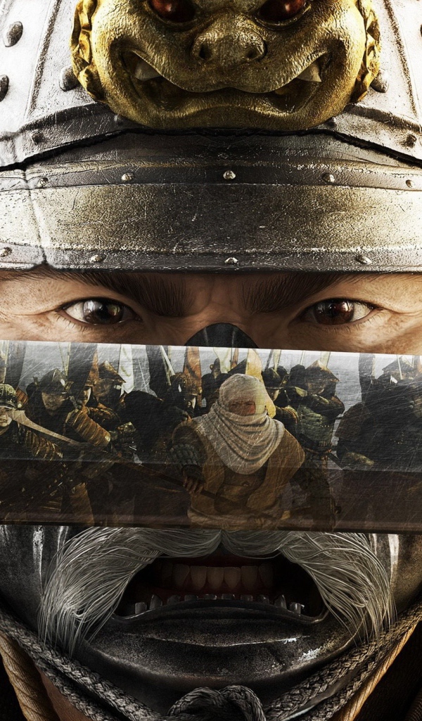 Солдат Чингисхана с мечом