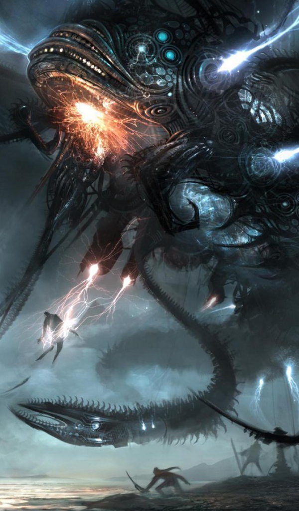 Инопланетный робот напал на Землю