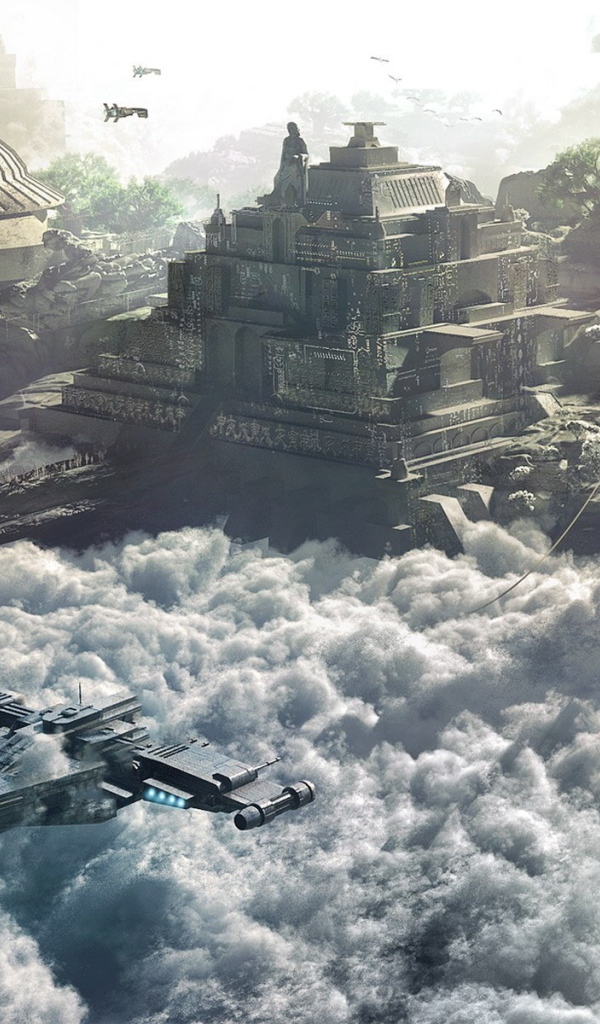 Древняя цивилизация в облаках