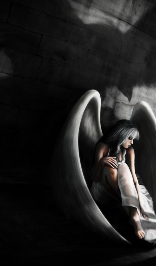 Ангел сложил крылья у темнице