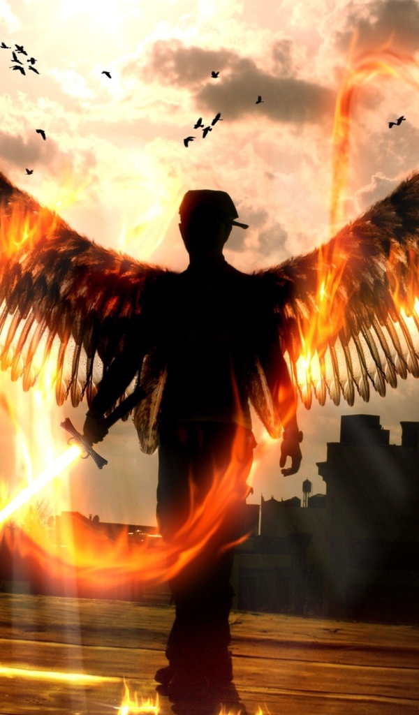 Ангел мести с горящим мечом