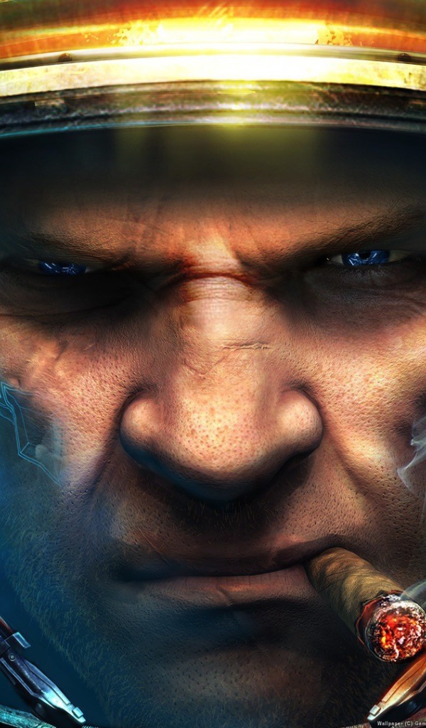 Космонавт с сигарой в зубах