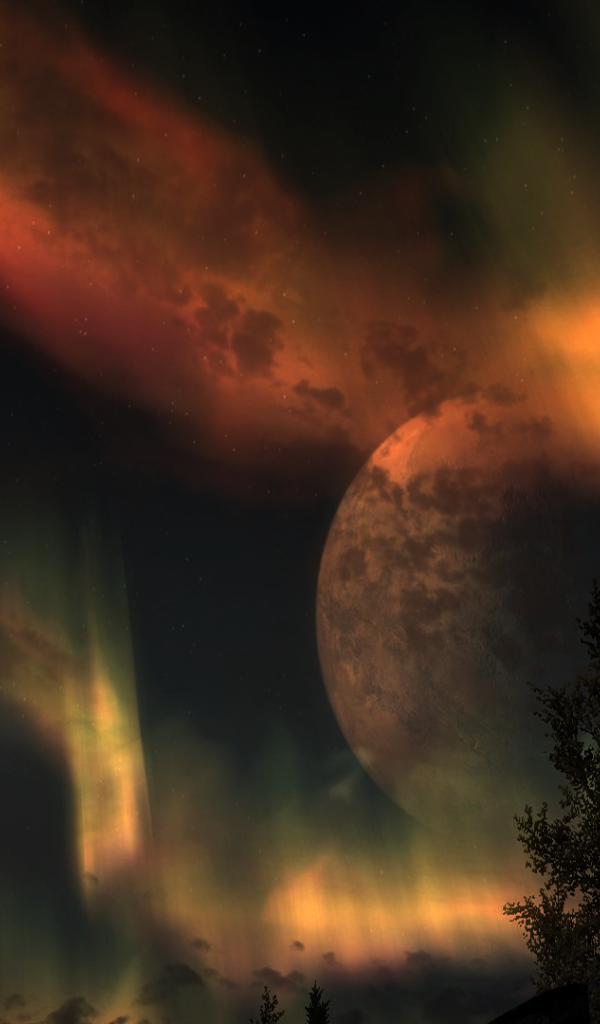 Полярное сияние в чужом небе