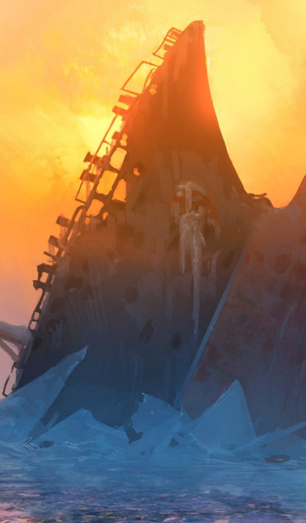 Красивый закат цивилизации