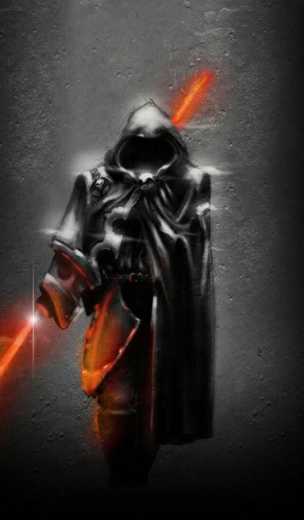 Черная смерть с огненным мечем