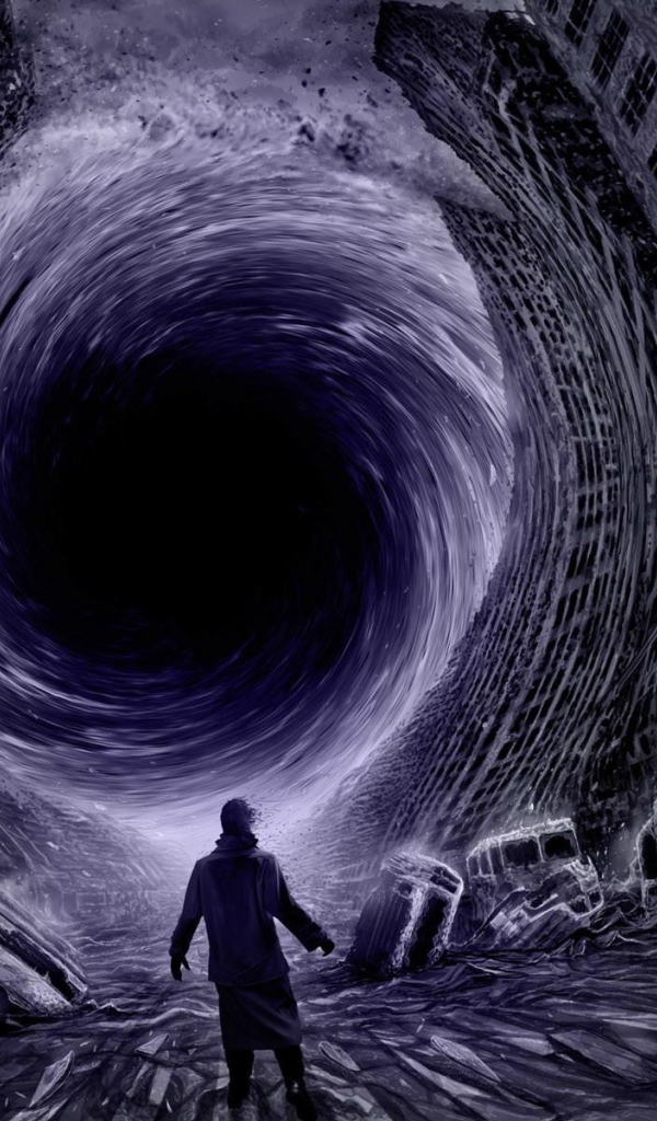 Черная дыра поглощает наш город