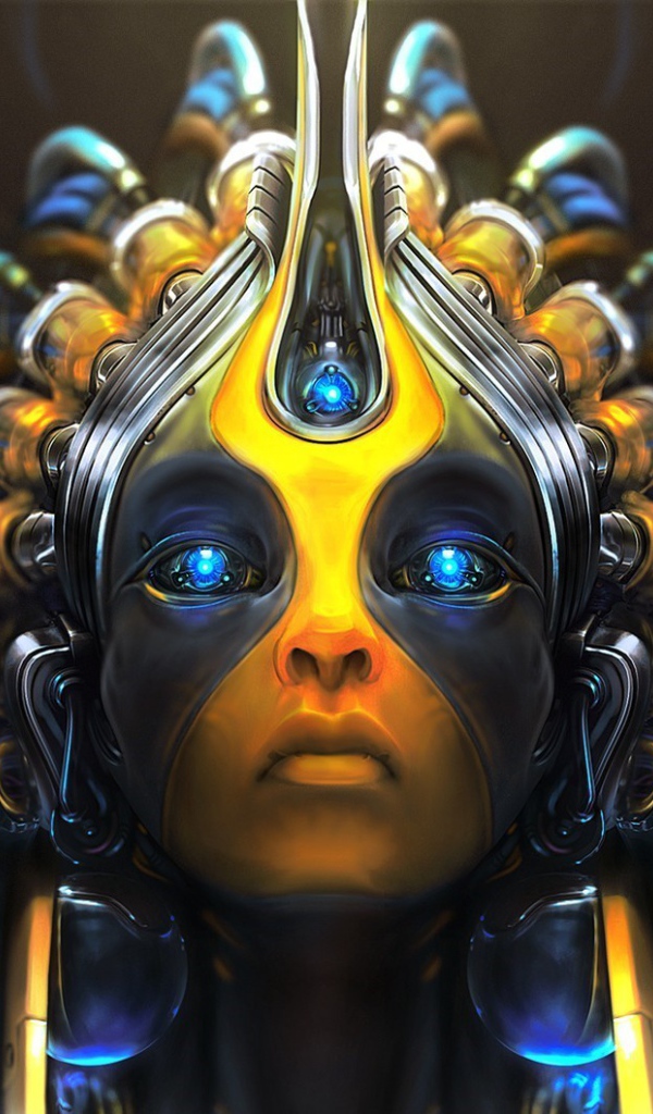 Голубые глаза богини