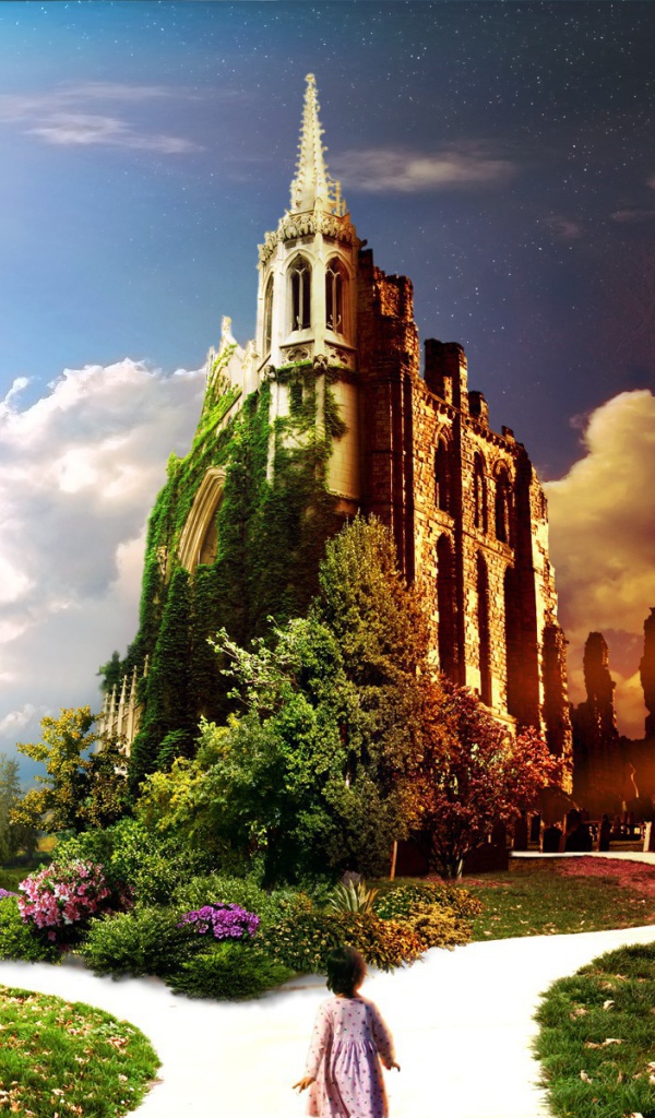 Замок между жизнью и увяданием