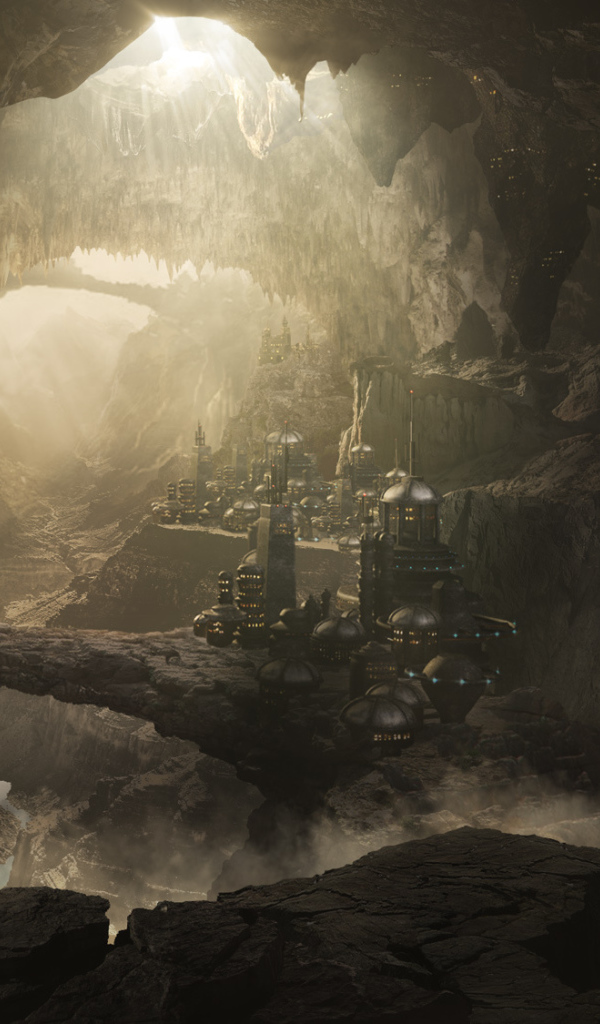 Город в пещере, фэнтези