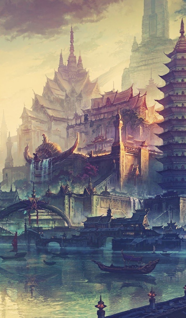 Chinese fantasy city