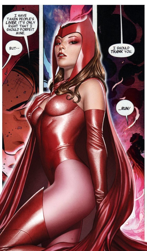 Героиня комиксов Алая ведьма