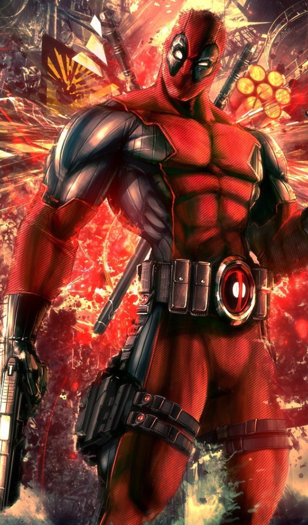Герой комиксов Дэдпул