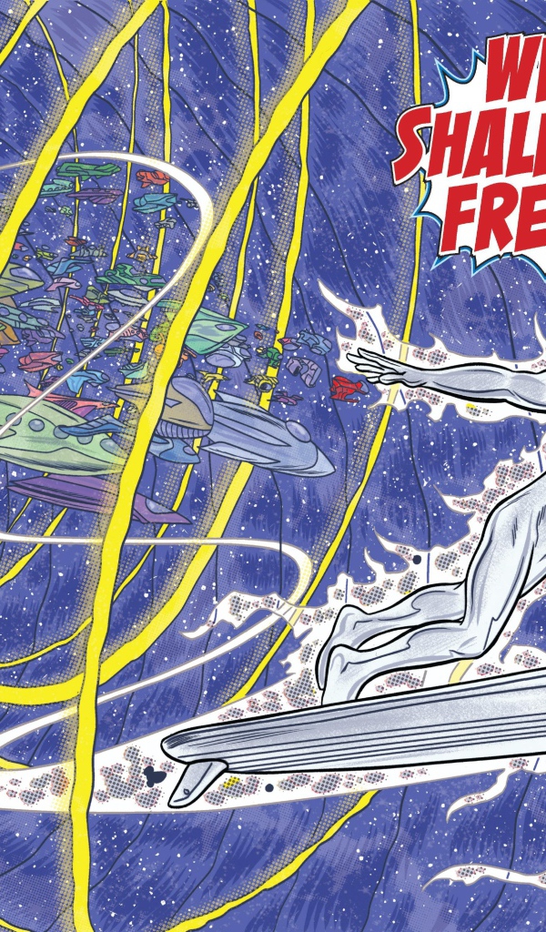 Обложка комикса Серебряный Сёрфер