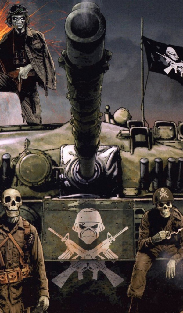 Мертвый экипаж танка