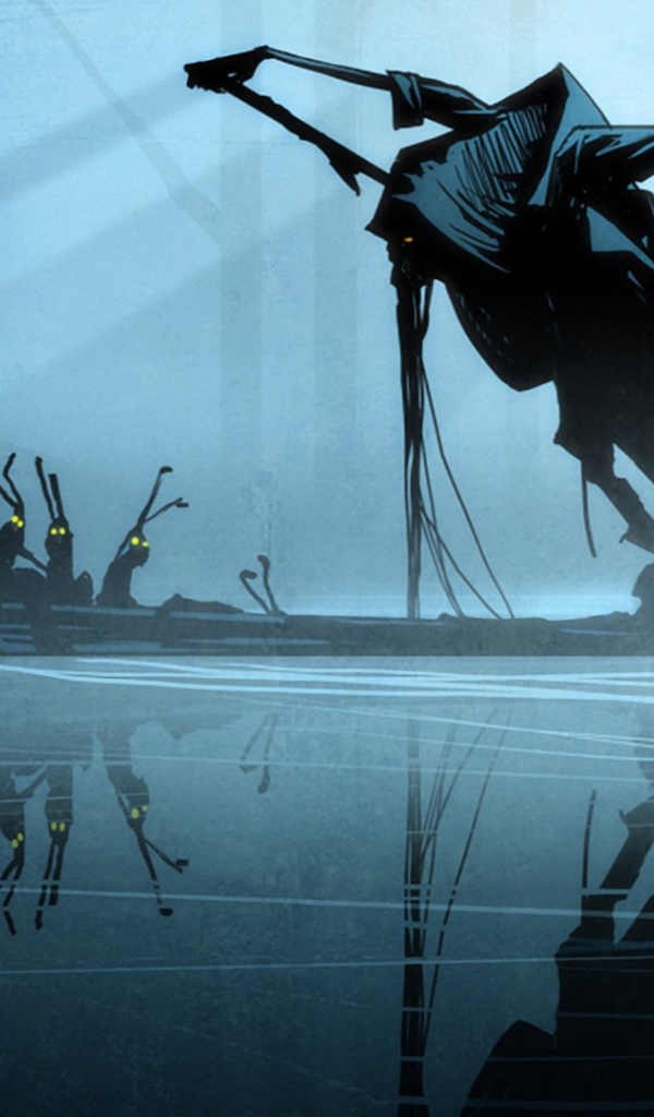 Смерть с помощниками на лодке