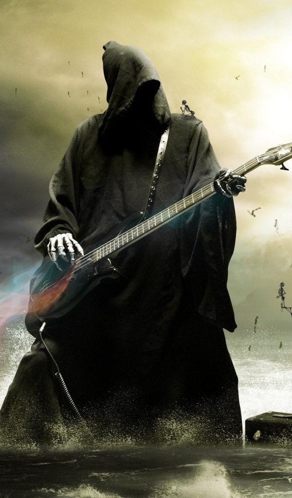 Смерть играет на гитаре