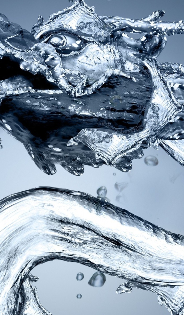 Дракон из воды