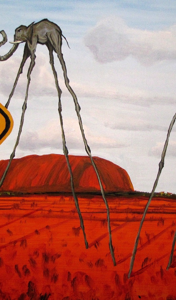 Слоны на длинных ногах