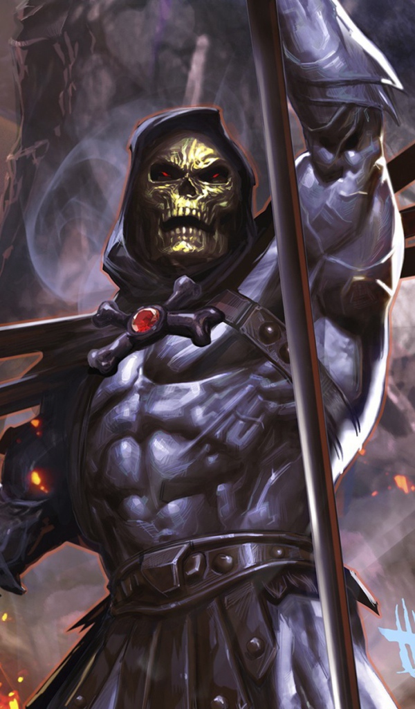 Злобный персонаж Скелетор