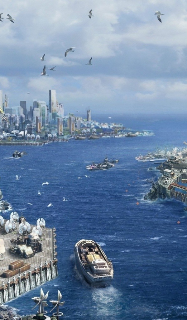 Заводы в городе будущего