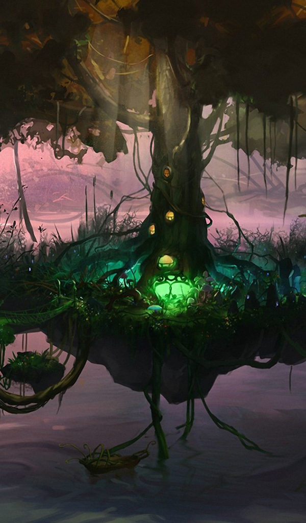 Сказочное летающее дерево