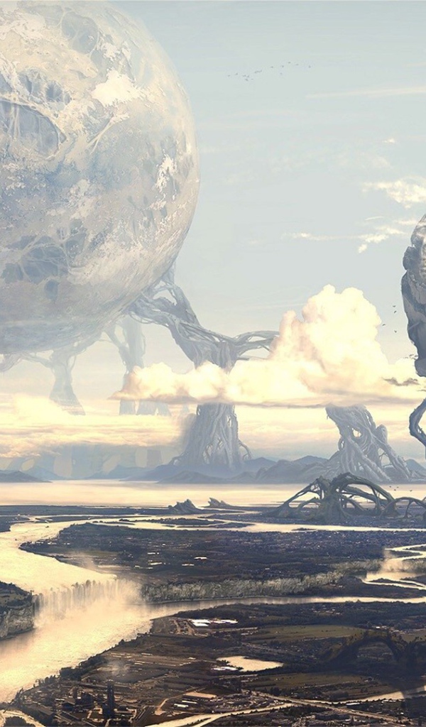 Фантастические деревья в чужом мире