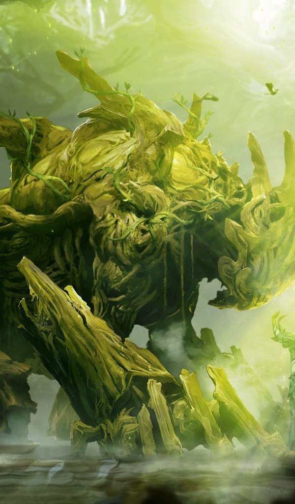 Бесформенное лесное чудище