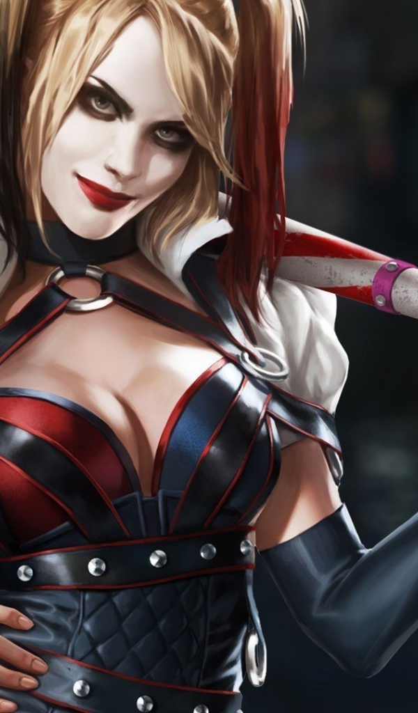 Девушка из комикса Харли Квинн