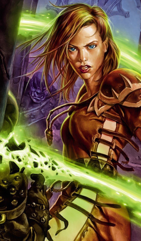 Девушка воин маг